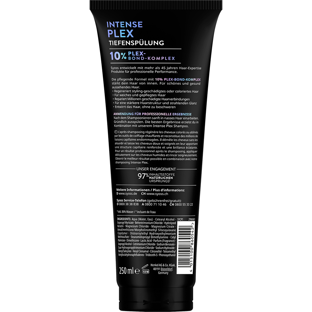 Bild: syoss Intense Plex Tiefenspülung