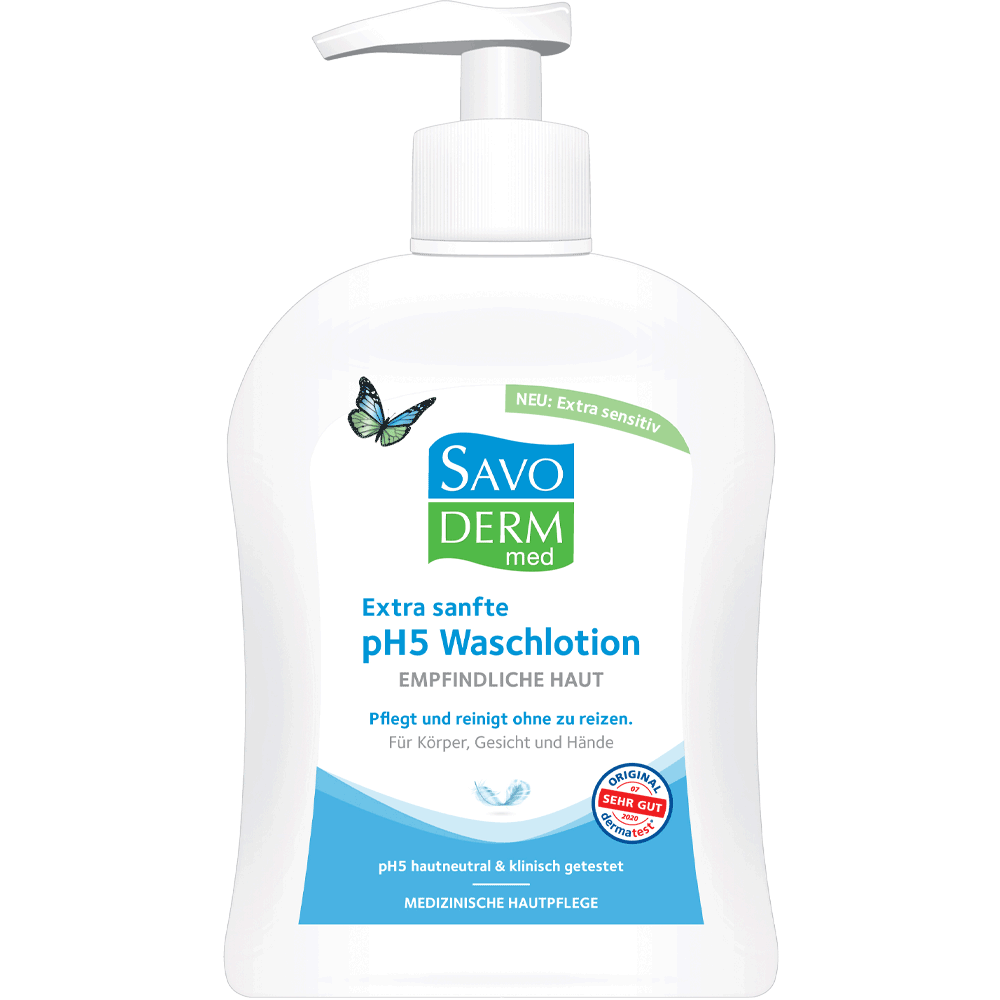 Bild: SAVODERM med Waschlotion pH5