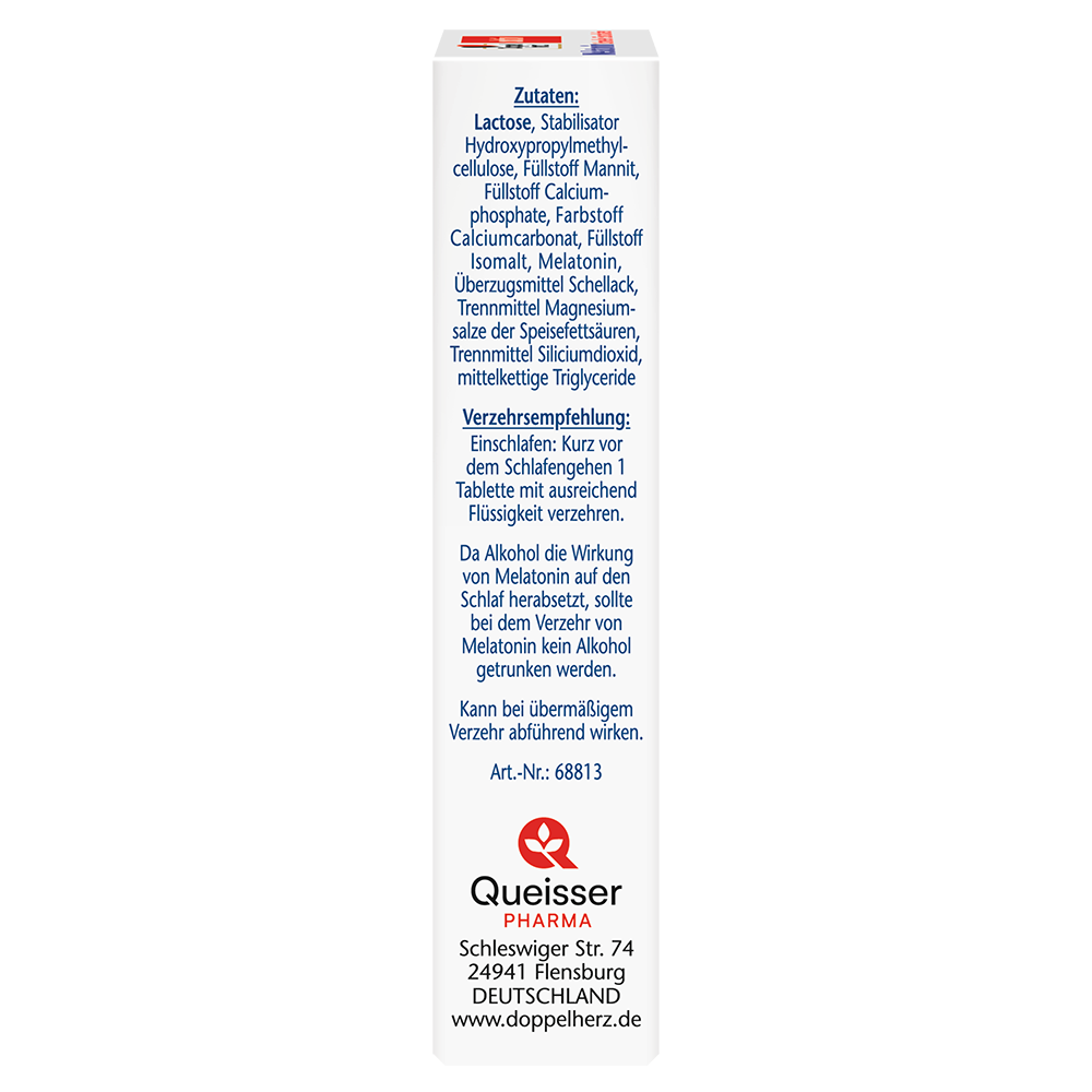 Bild: DOPPELHERZ Melatonin Schneller Einschlafen 