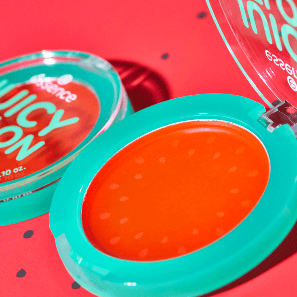 Bild: essence JUICY MELON tinted lip & cheek balm