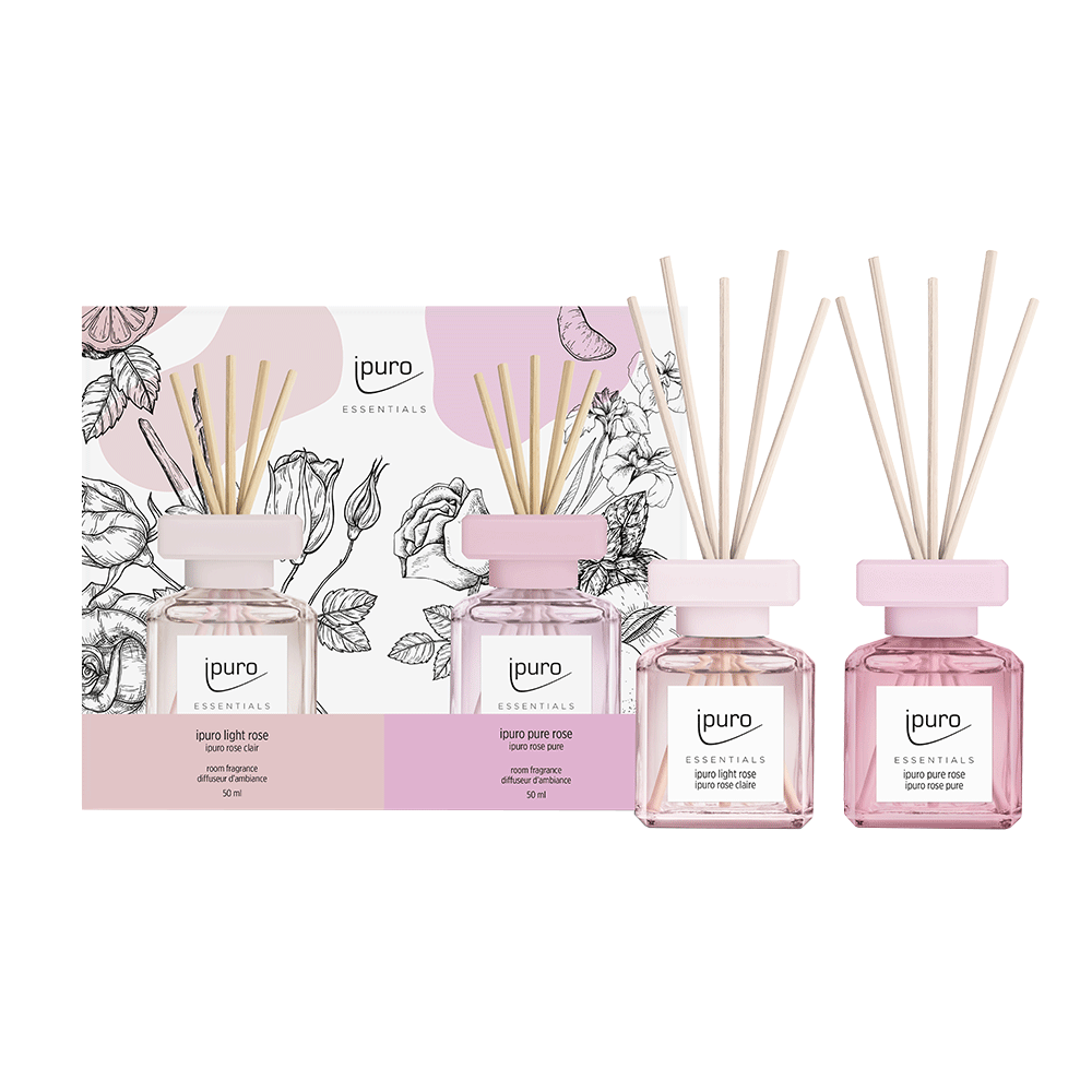Bild: ipuro Raumduft Set Light Rose und Pure Rose