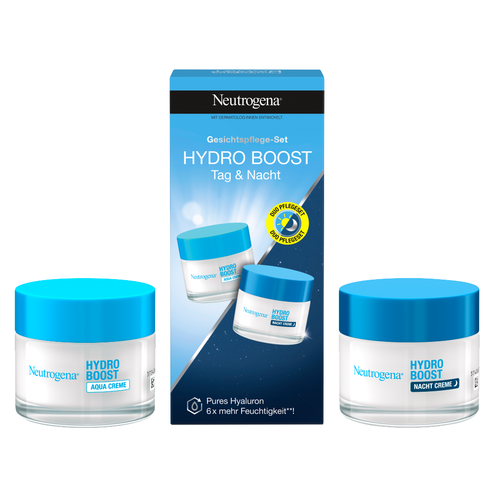 Bild: Neutrogena Hydro Boost Gesichtspflegeset Tag&Nacht