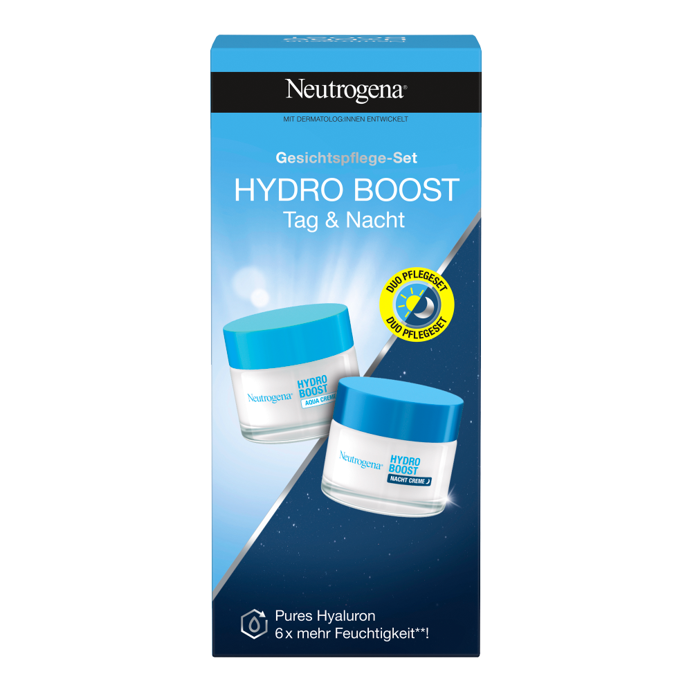 Bild: Neutrogena Hydro Boost Gesichtspflegeset Tag&Nacht
