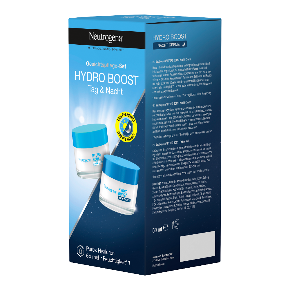 Bild: Neutrogena Hydro Boost Gesichtspflegeset Tag&Nacht