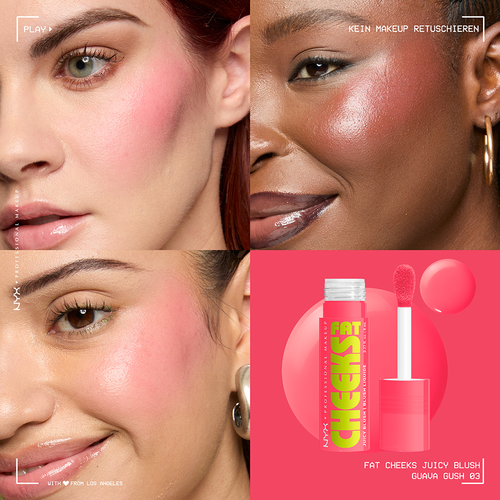 Bild: NYX Professional Make-up Fat Cheeks Blush Guava Gush 3