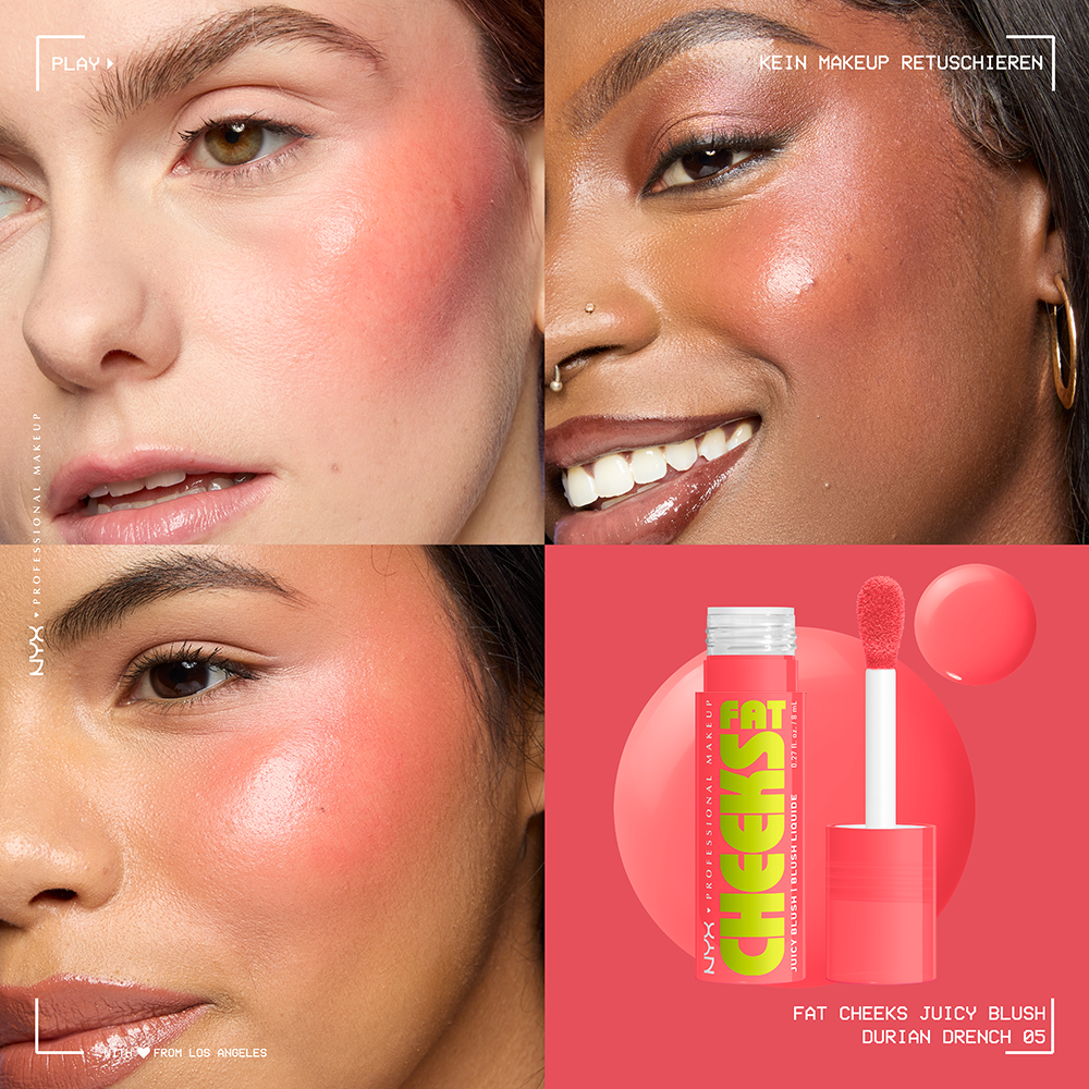 Bild: NYX Professional Make-up Fat Cheeks Blush Peach Plunge 5