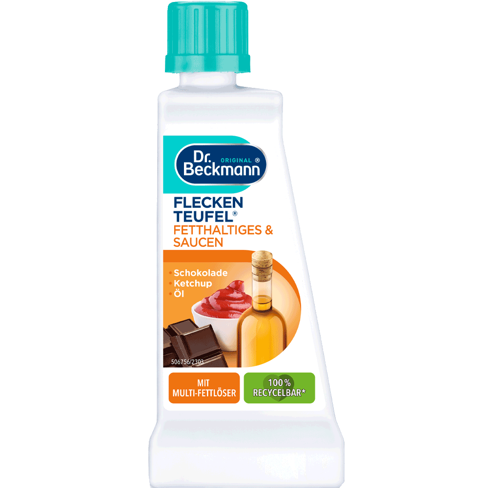 Bild: Dr. Beckmann Fleckenteufel Fetthaltiges & Saucen