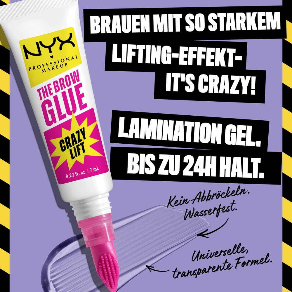 Bild: NYX Professional Make-up The Brow Glue Crazy Lift