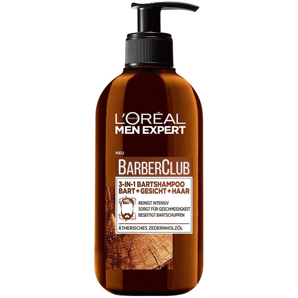 Bild: L'ORÉAL PARIS MEN EXPERT Barber Club 3-in-1 Bartshampoo
