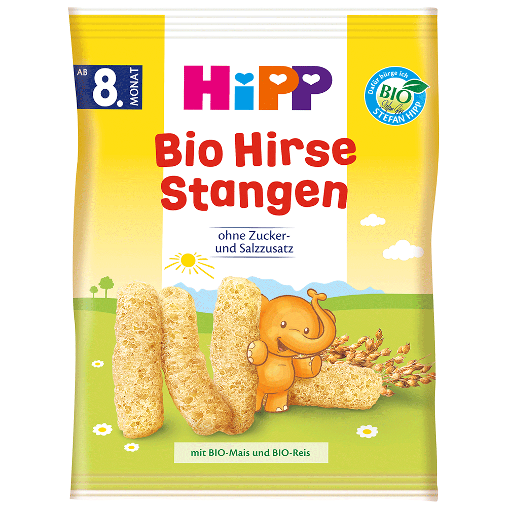 Bild: HiPP Bio Hirse Stangen