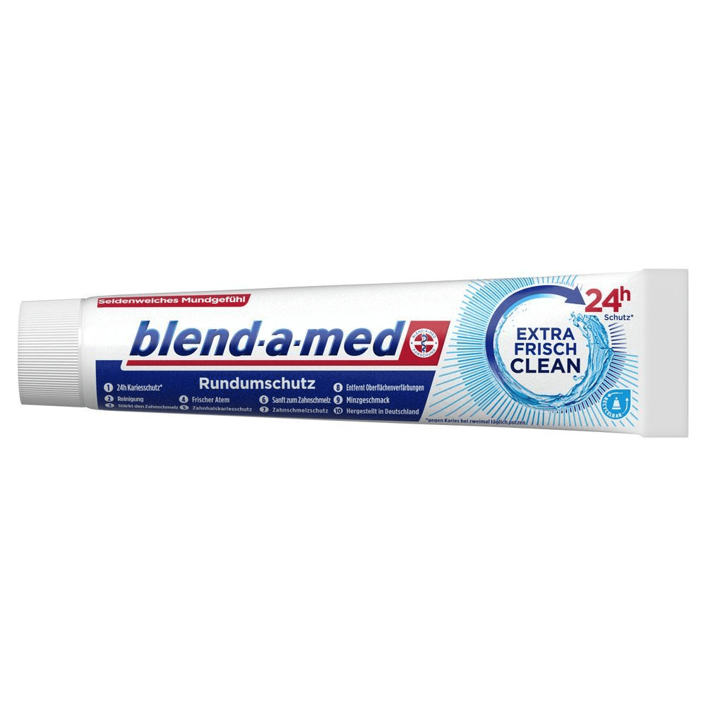Bild: blend-a-med Rundumschutz Extra Frisch Clean Zahncreme
