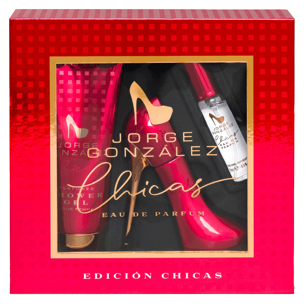 Bild: Jorge Gonzalez Chicas Geschenkset Eau de Parfum 50 ml + 15 ml + Duschgel 120 ml