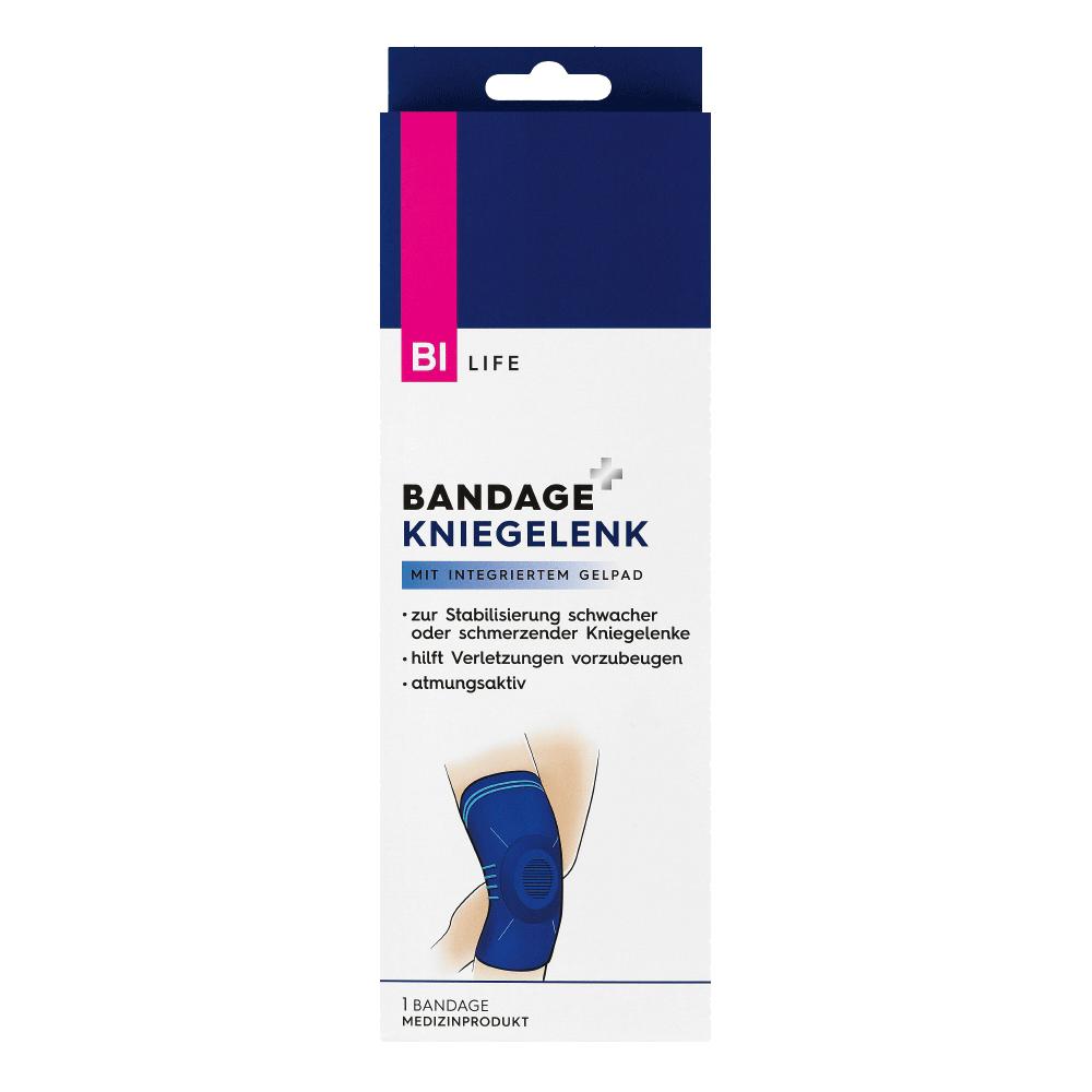 Bild: BI LIFE Bandage Kniegelenk