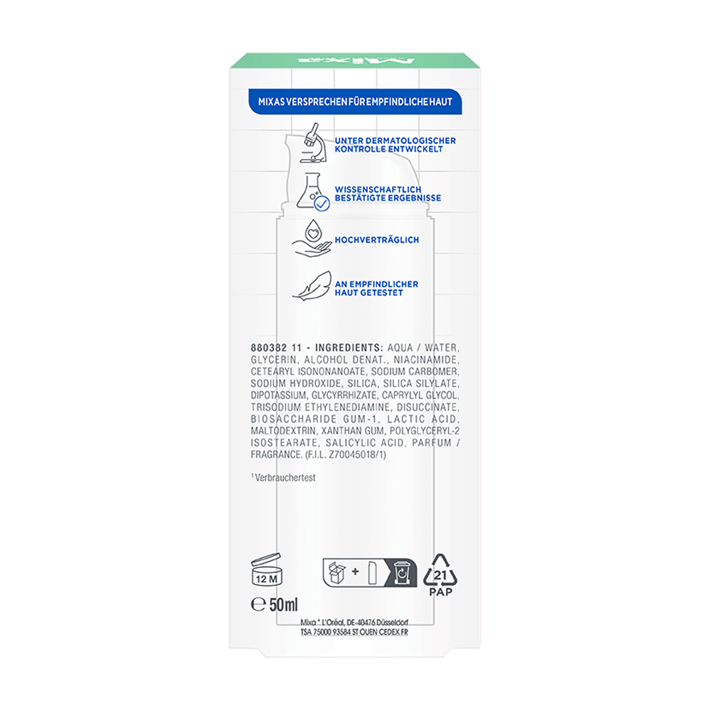 Bild: Mixa Anti-Unreinheiten Gel-Creme