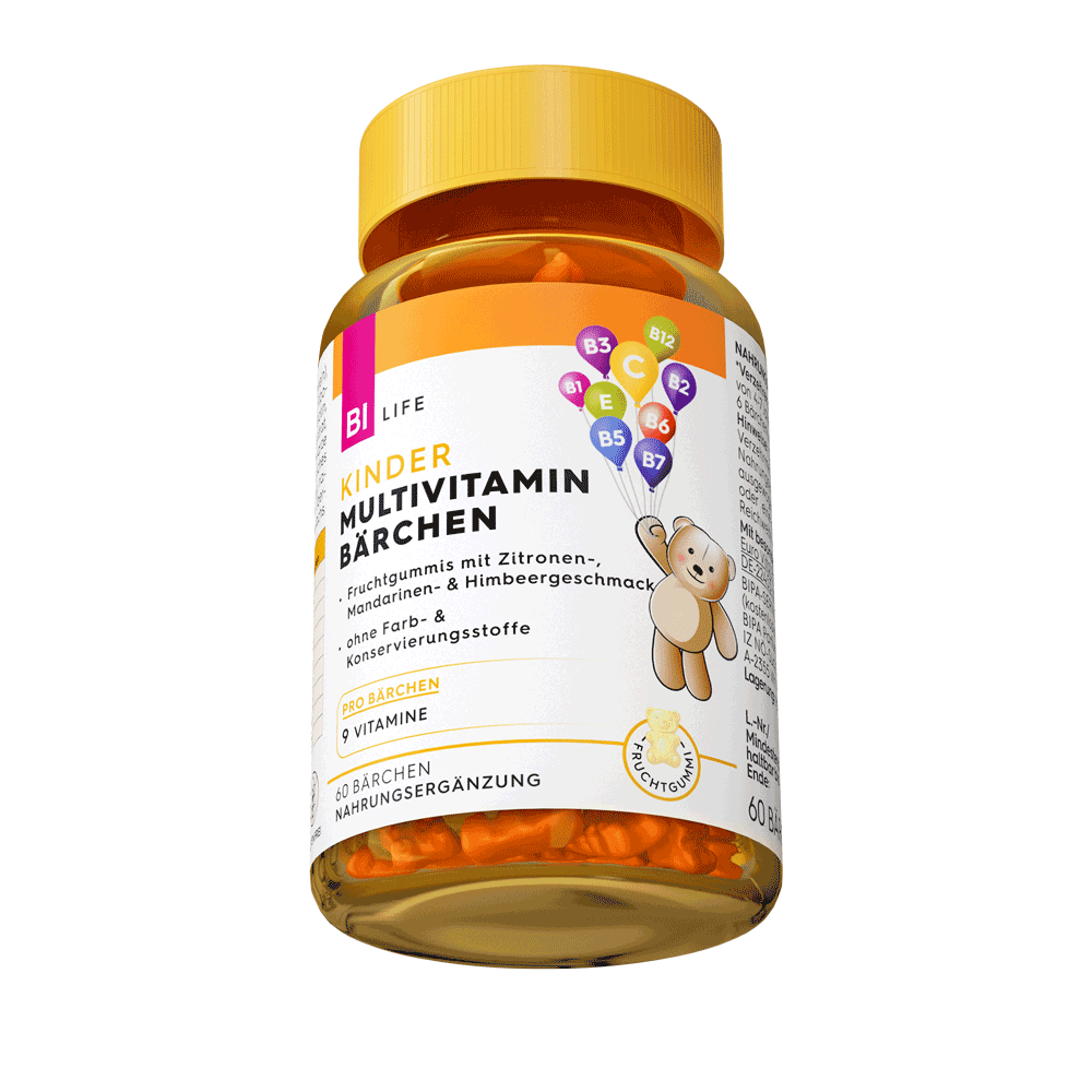 Bild: BI LIFE Kinder Multivitamin Bärchen 