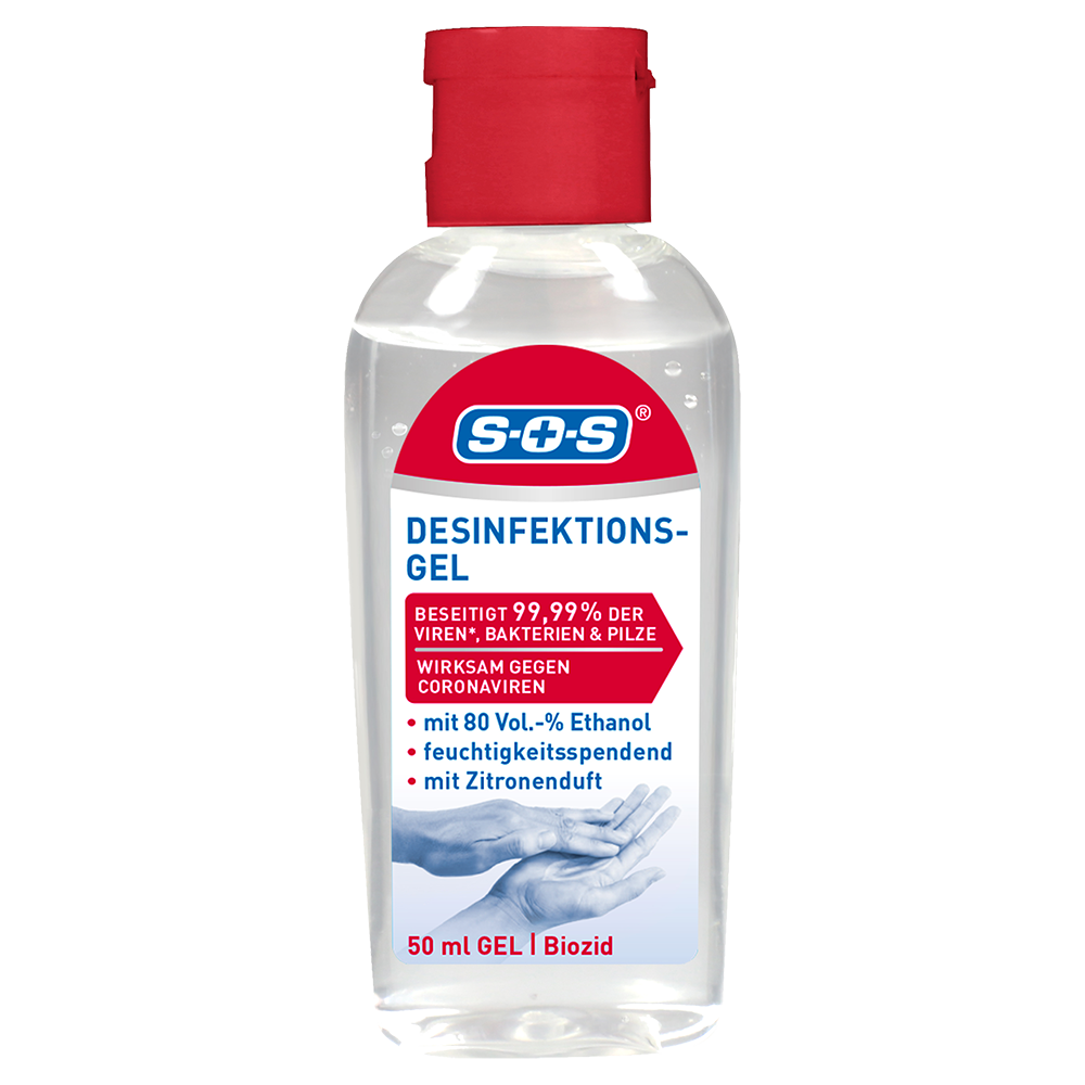 Bild: SOS Desinfektionsgel 
