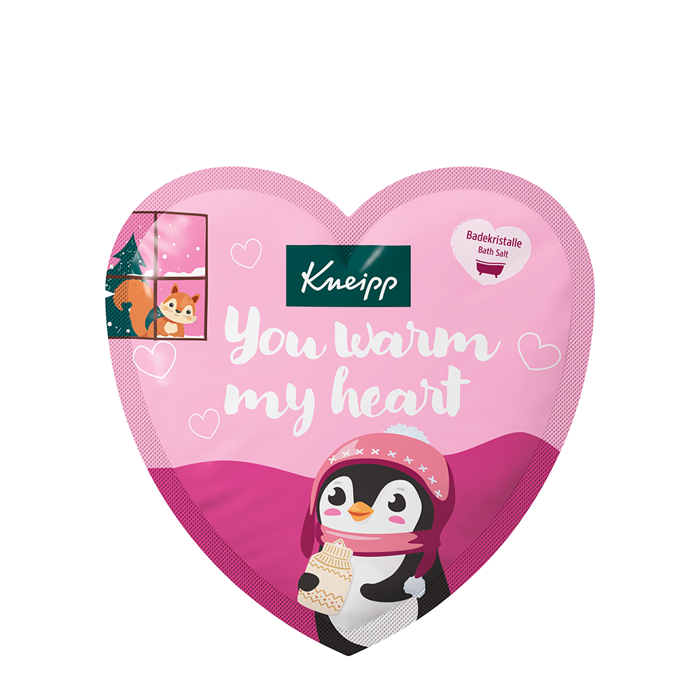 Bild: Kneipp Badekristalle Sachet Herz