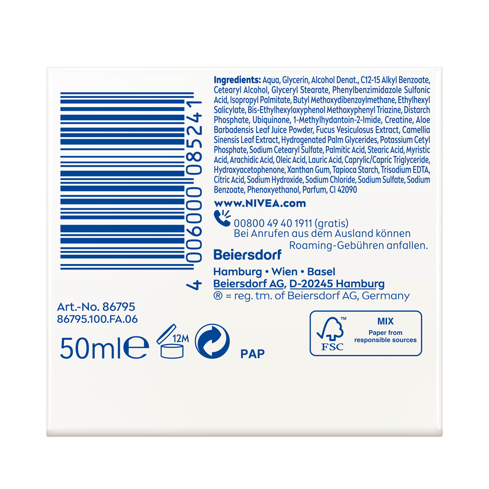 Bild: NIVEA Q10 Power Anti-Falten + Porenverfeinerung Tagespflege LSF 15 