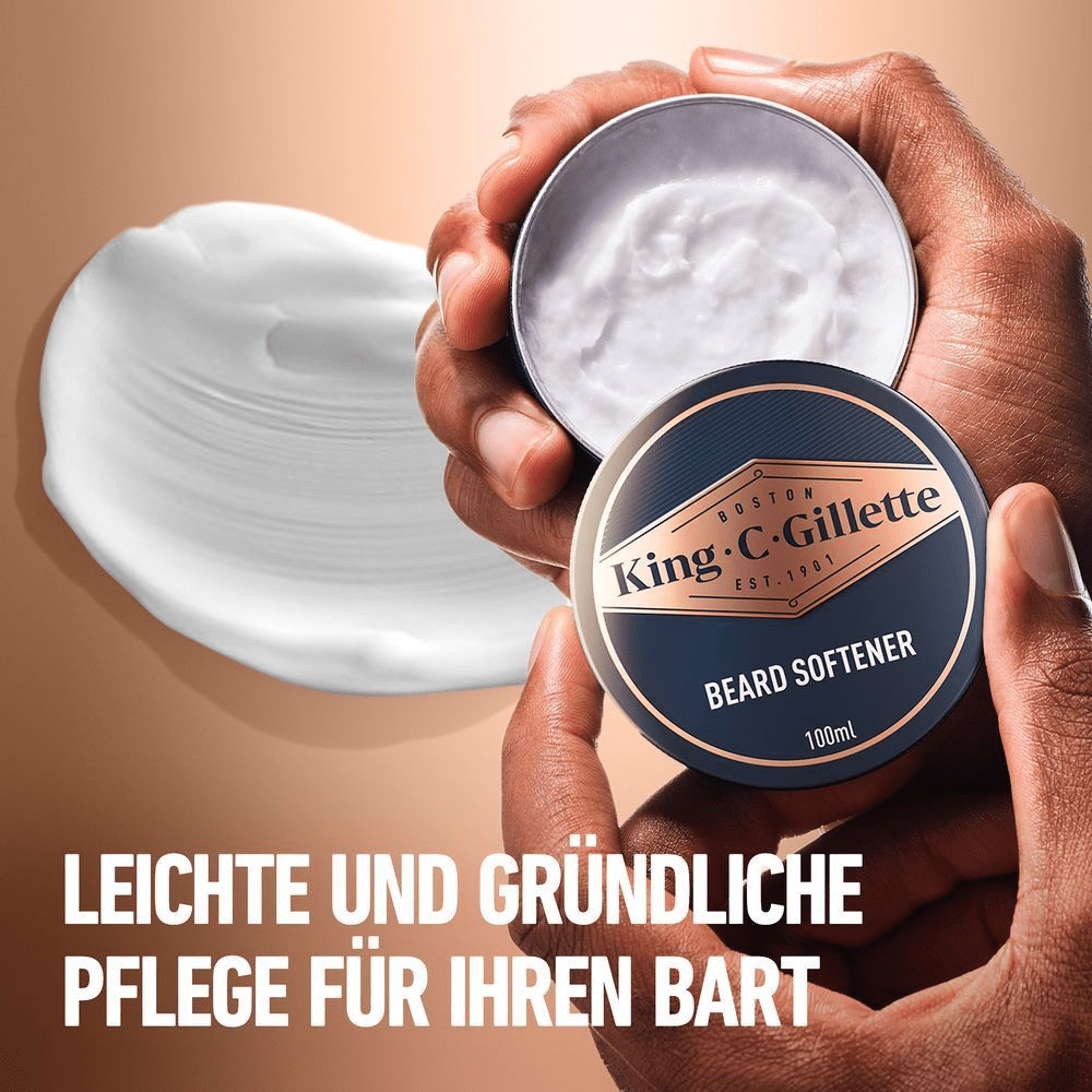 Bild: Gillette King C. Bartbalsam für Männer