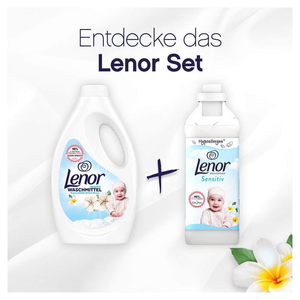 Bild: Lenor Weichspüler, Sensitiv