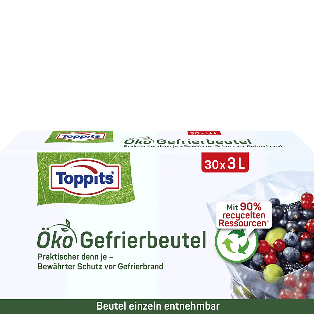 Bild: Toppits Öko Gefrierbeutel 3 Liter