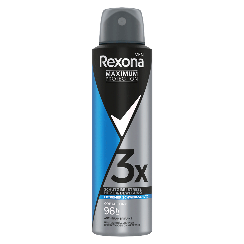 Bild: Rexona MEN Maximum Protection Deo Spray Cobalt Dry