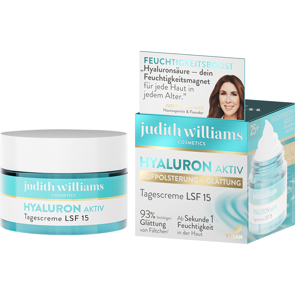 Bild: Judith Williams Tagescreme Hyaluron Aktiv LSF 15 