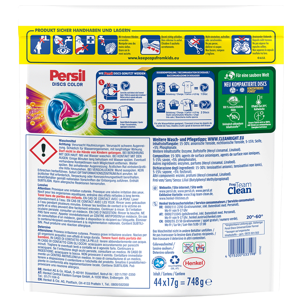 Bild: Persil 4in1 Discs Color