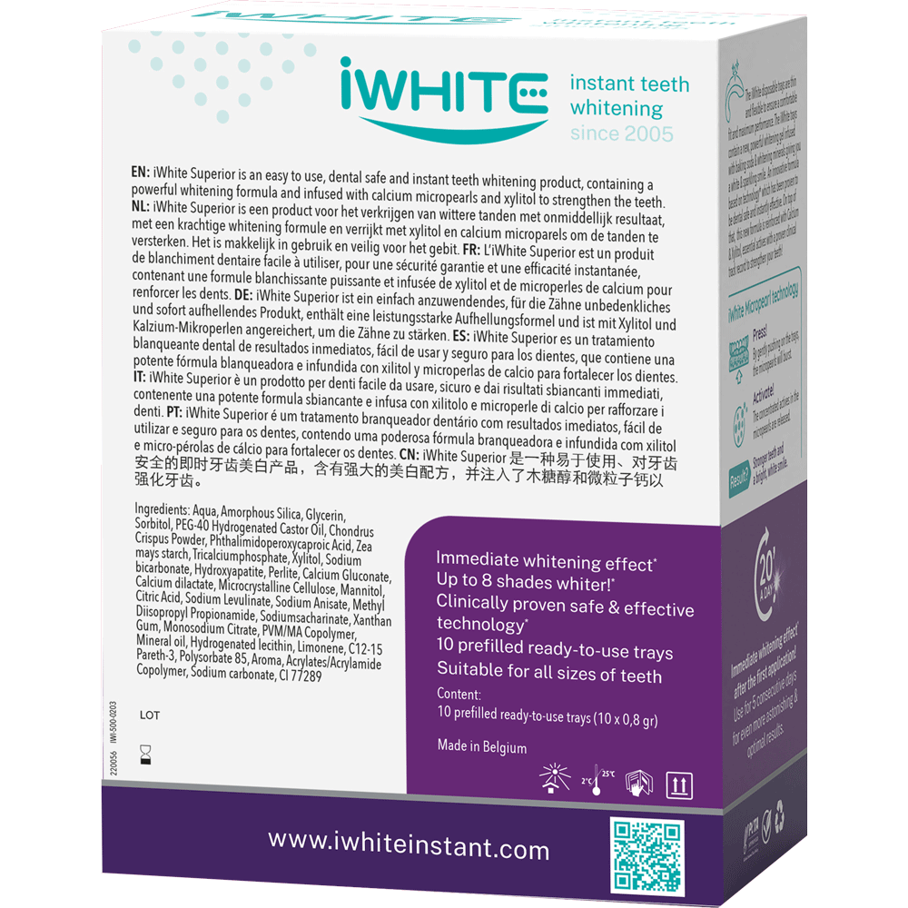 Bild: iWhite Superior Whitening Kit