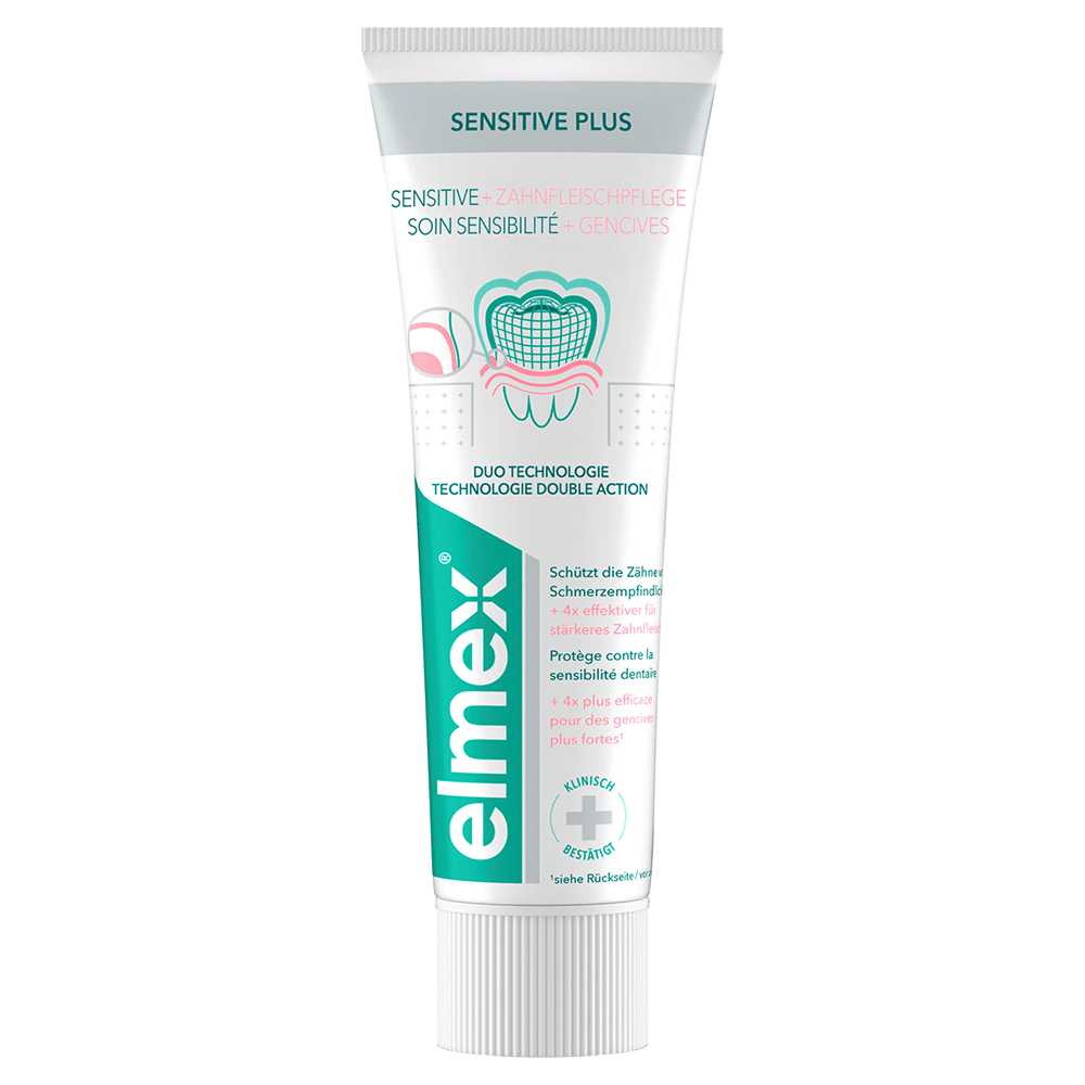 Bild: elmex Sensitive Zahnpasta Plus
