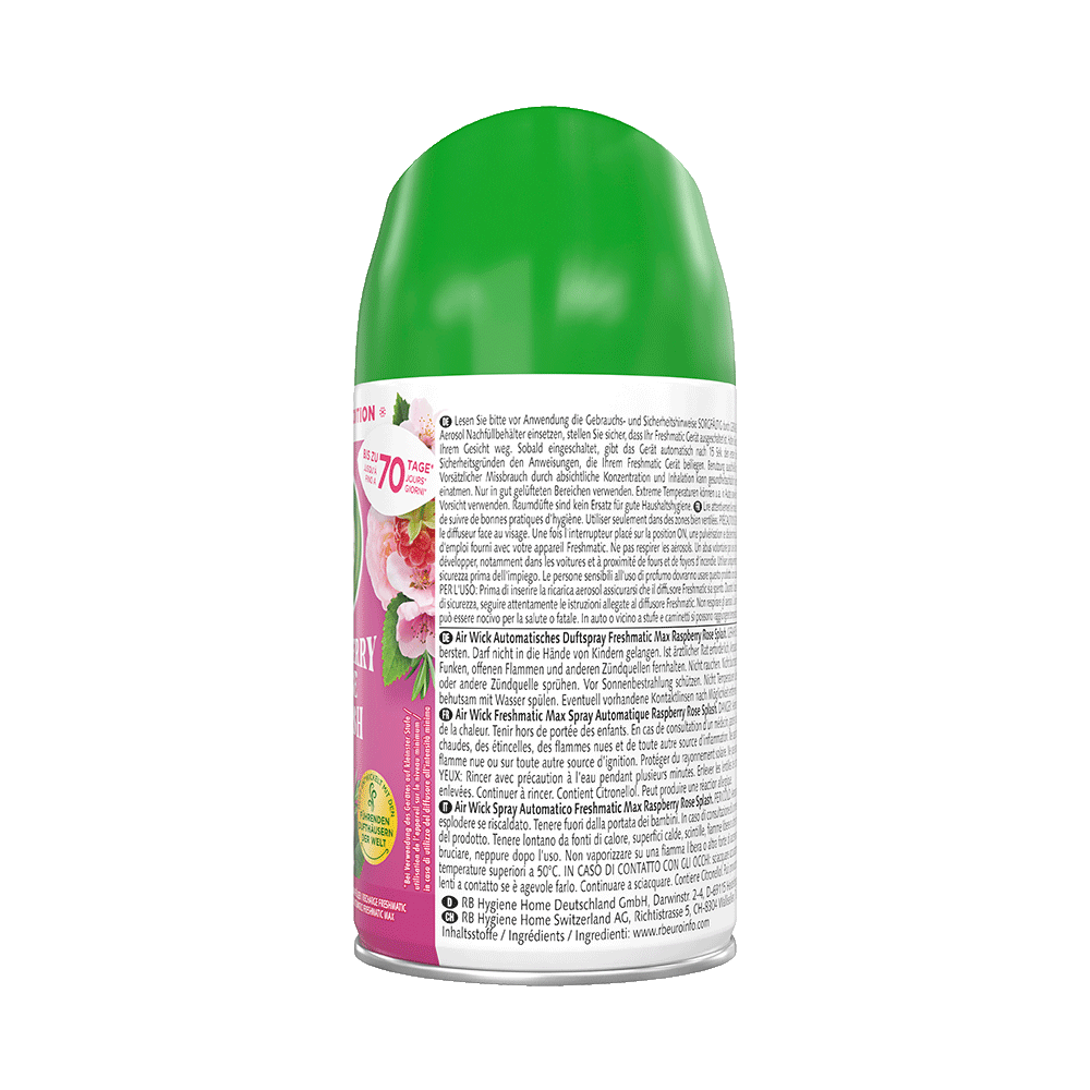 Bild: AIRWICK FRESHMATIC Raspberry Rose Splash Nachfüllung