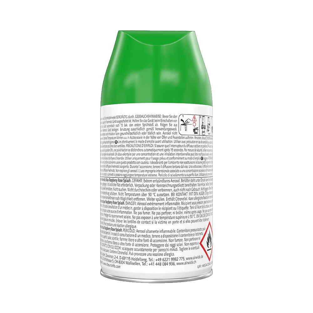 Bild: AIRWICK FRESHMATIC Raspberry Rose Splash Nachfüllung