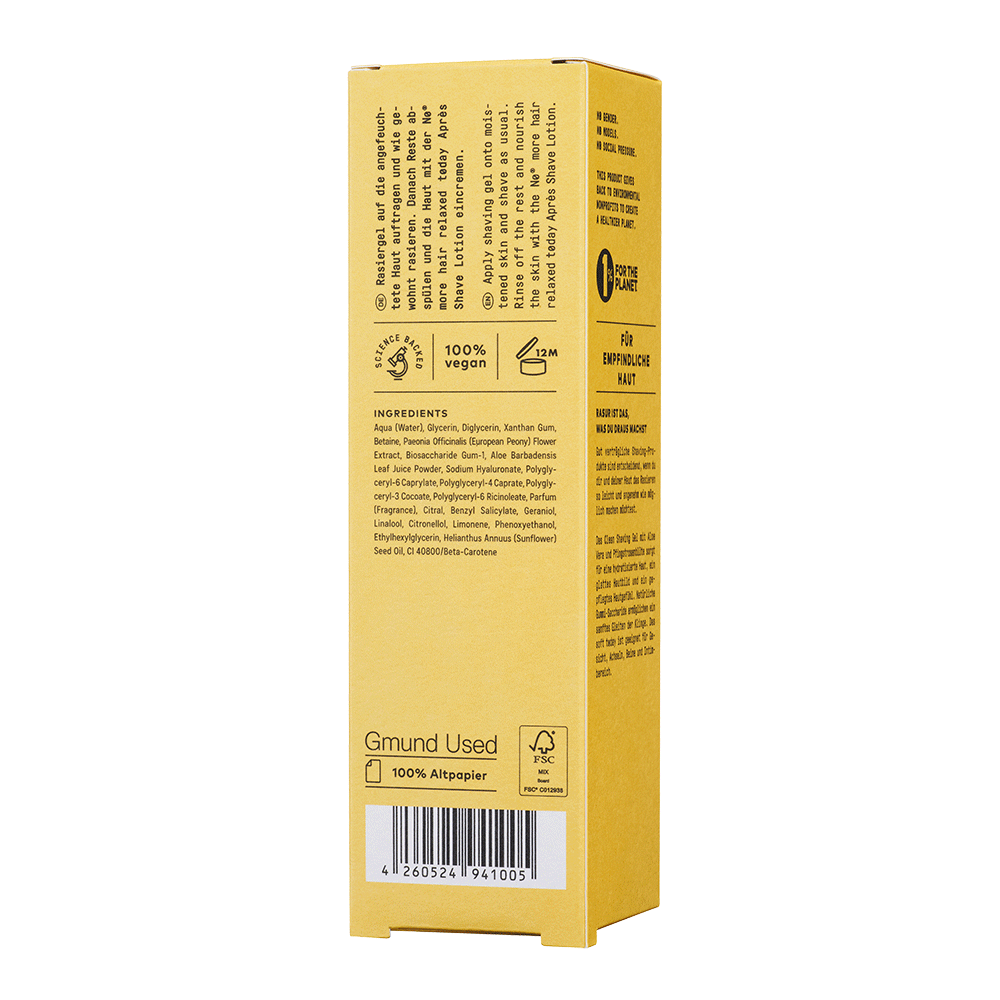 Bild: No Cosmetics Clean Rasiergel