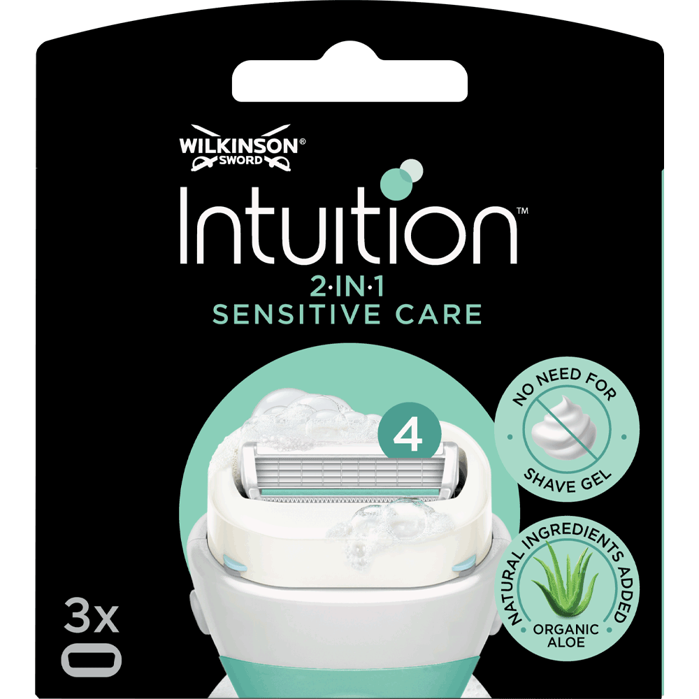 Bild: Wilkinson Intuition 2in1 Sensitive Care Rasierklingen