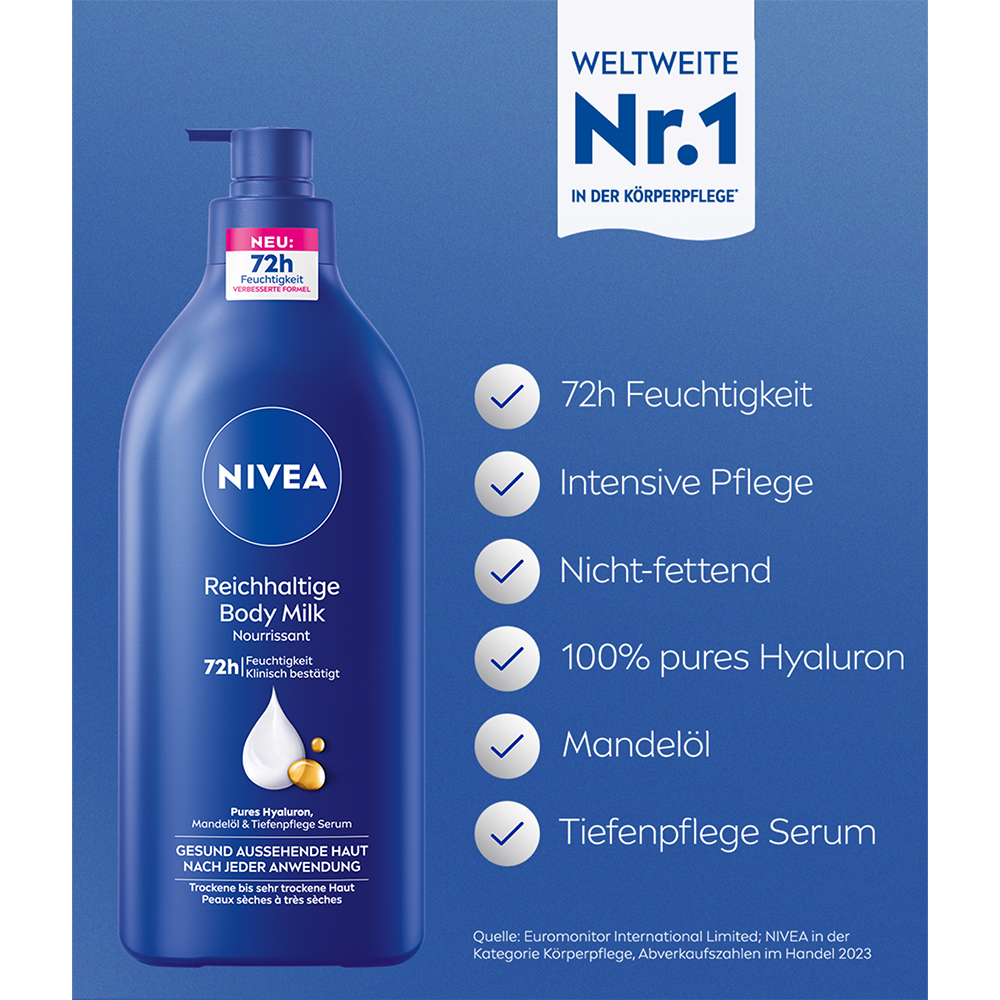Bild: NIVEA Reichhaltige Body Milch