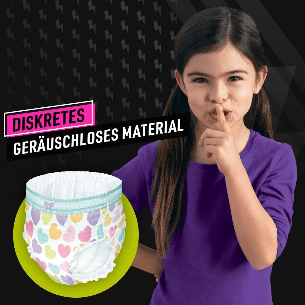 Bild: Ninjamas Pyjama Pants Herzen, 7 Jahre, 17kg-30kg