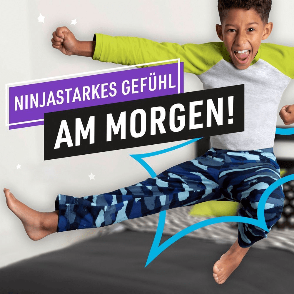 Bild: Ninjamas Pyjama Pants Herzen, 7 Jahre, 17kg-30kg