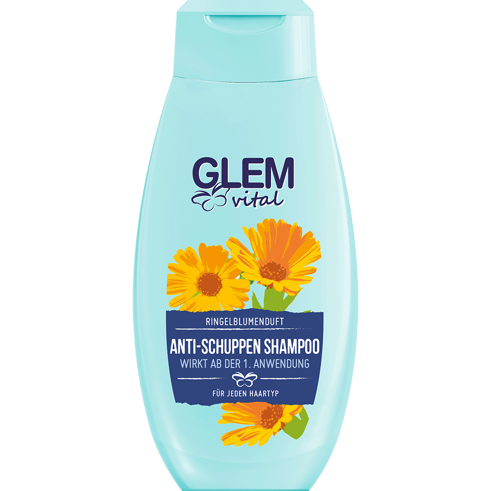 Bild: GlemVital Shampoo Anti-Schuppen Ringelblume