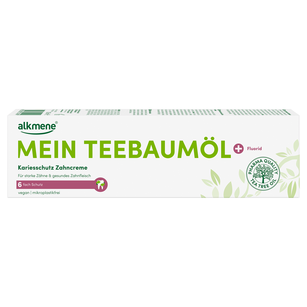Bild: alkmene Zahncreme Teebaumöl