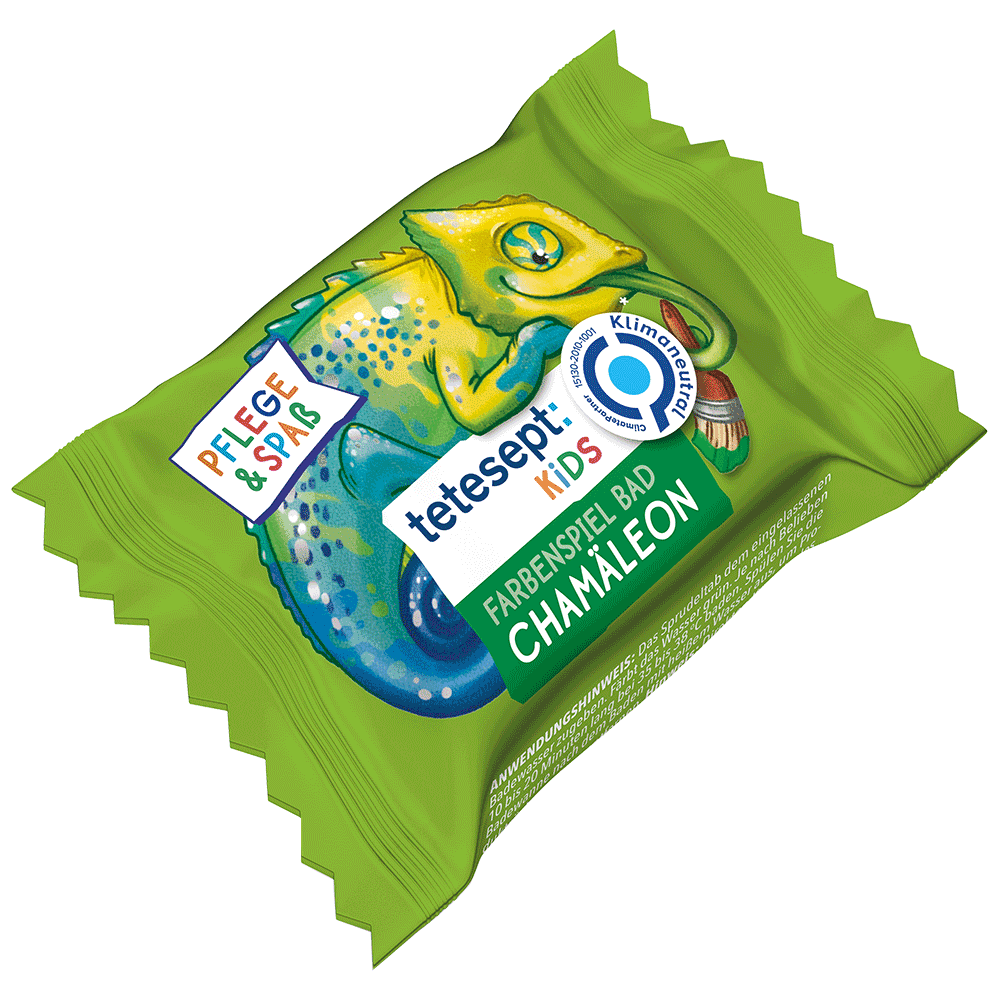 Bild: tetesept: Kids Farbenspiel Bad Chamäleon