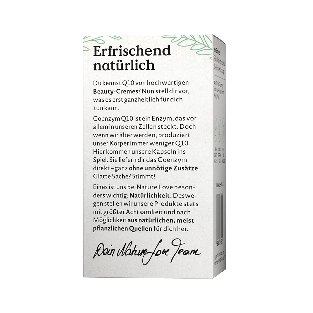 Bild: NATURE LOVE Coenzym Q10