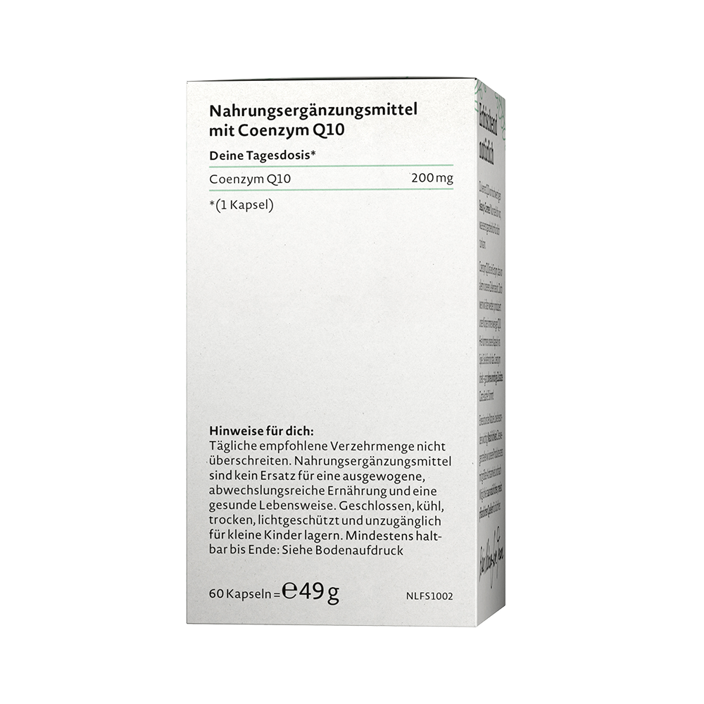 Bild: NATURE LOVE Coenzym Q10