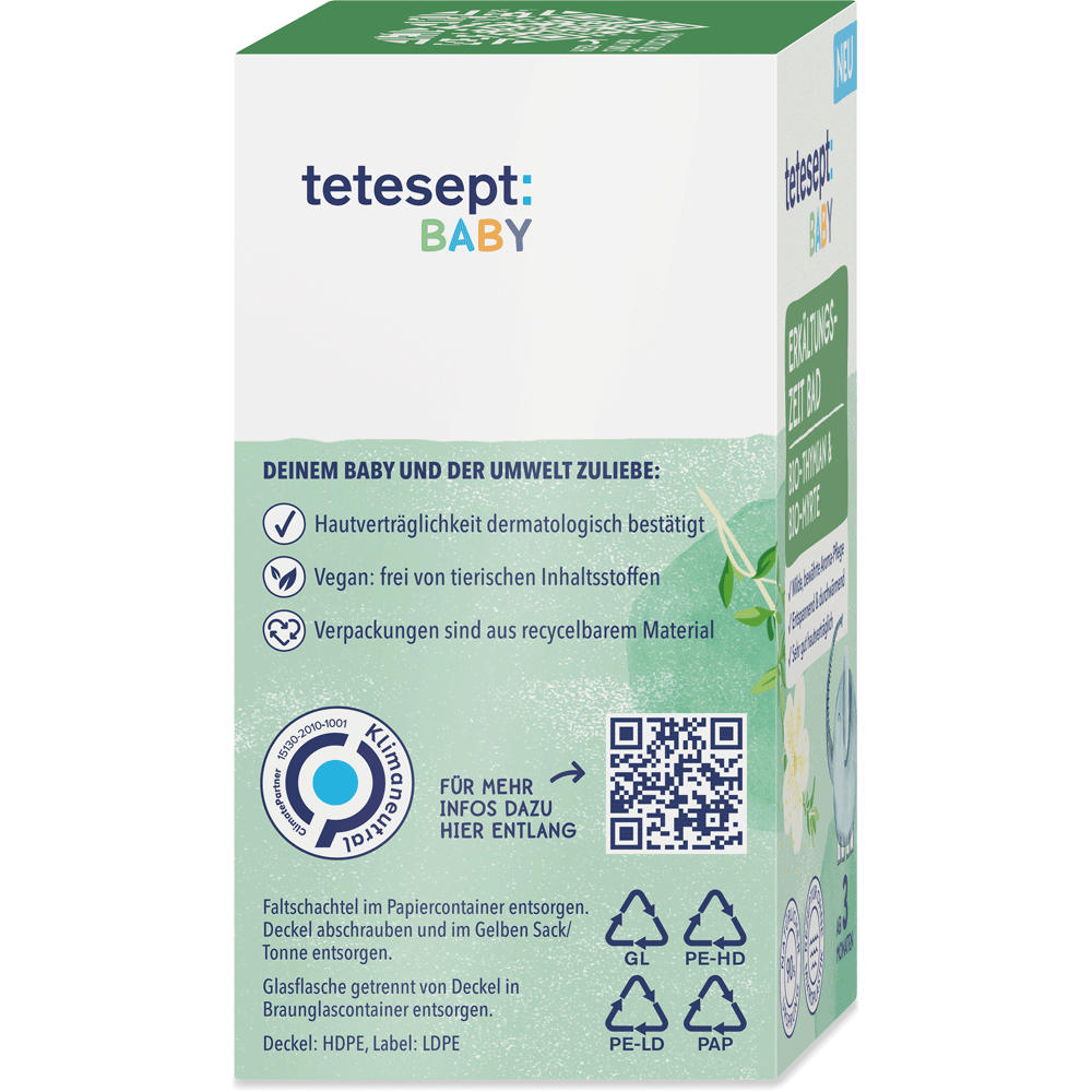 Bild: tetesept: Baby Erkältungszeit Bad