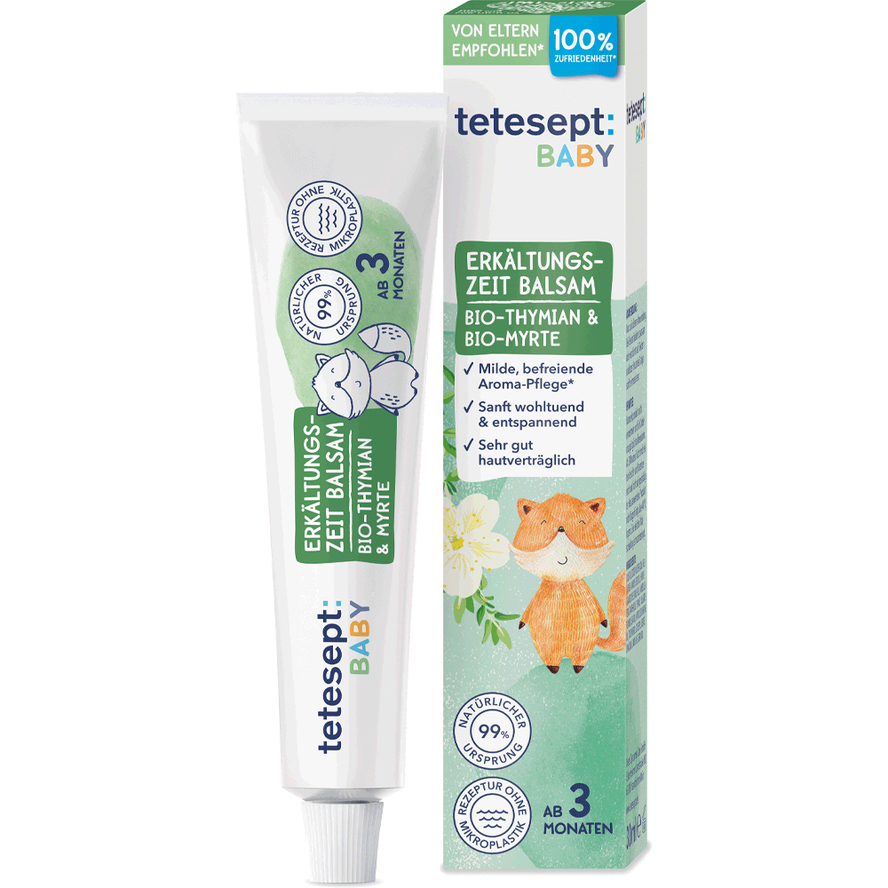 Bild: tetesept: Baby Erkältungszeit Balsam