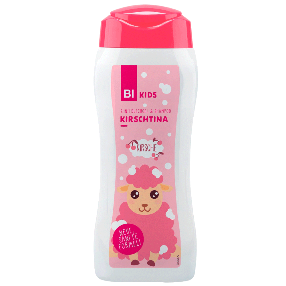 Bild: BI KIDS 2in1 Duschgel & Shampoo Kirschtina