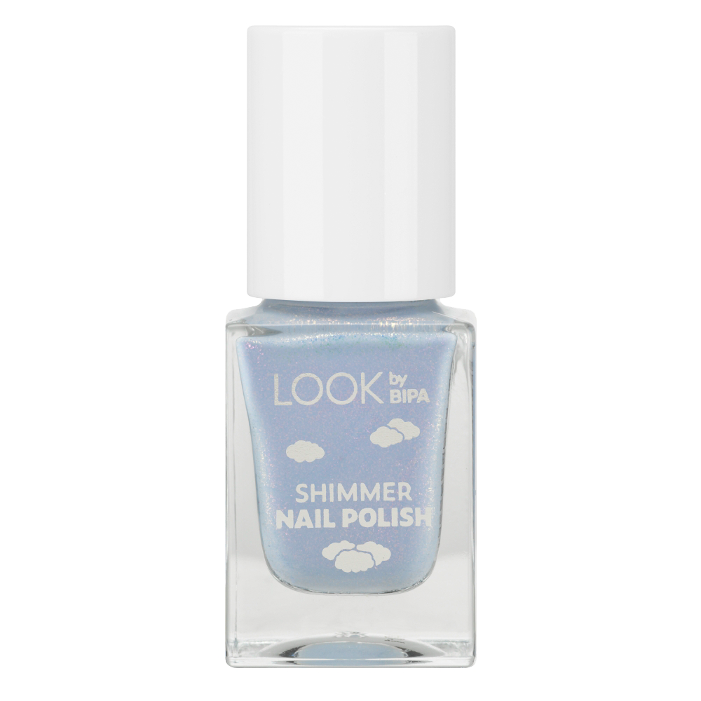 Bild: LOOK BY BIPA Into the Clouds Shimmer Nagellack Periwinkle Shimmer