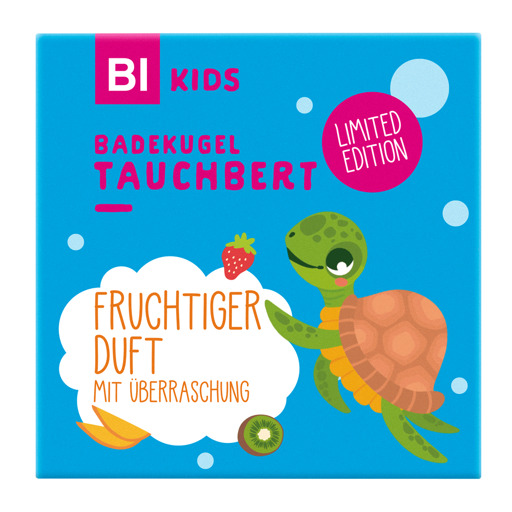 Bild: BI KIDS Badekugel Tauchbert Fruchtiger Duft mit Überraschung