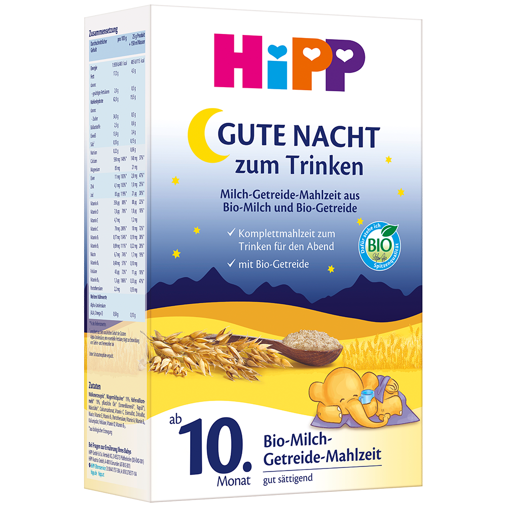 Bild: HiPP Gute Nacht zum Trinken 