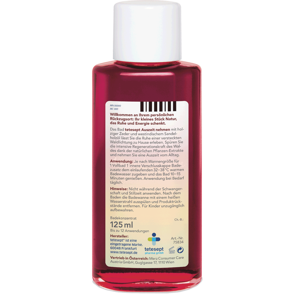 Bild: tetesept: Cremebad Auszeit nehmen