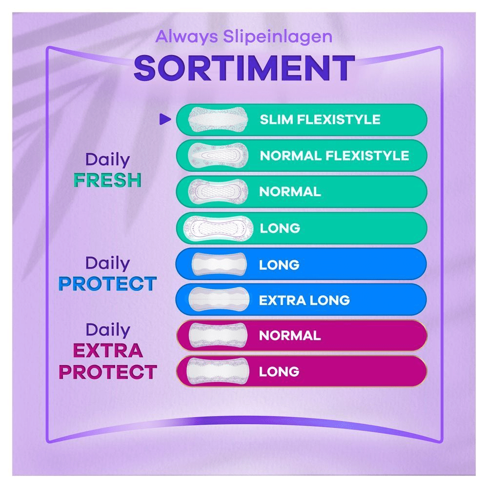 Bild: always Daily Fresh Slim Flexistyle